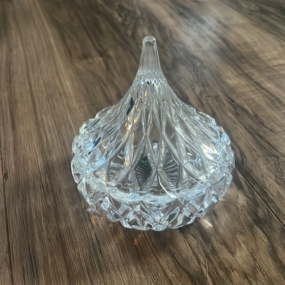 Godinger Other Godinger Hersheys Kisses Crystal Kiss Candy Dish